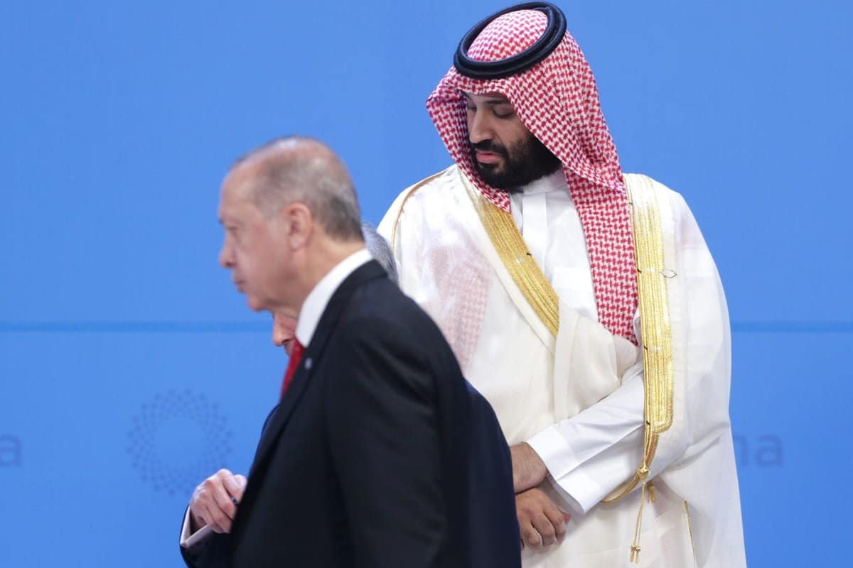 أردوغان و محمد بن سلمان watanserb.com