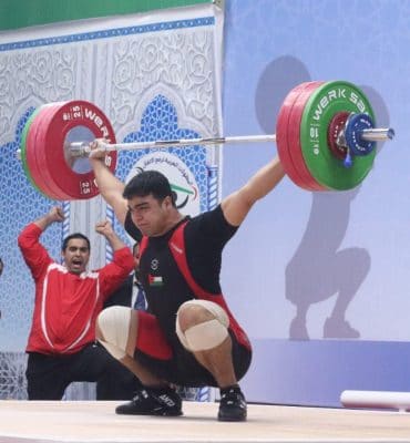 الرباع الفلسطيني وحصد 4 ميداليات ذهبية وبرونزية في البطولة العربية لرفع الأثقال