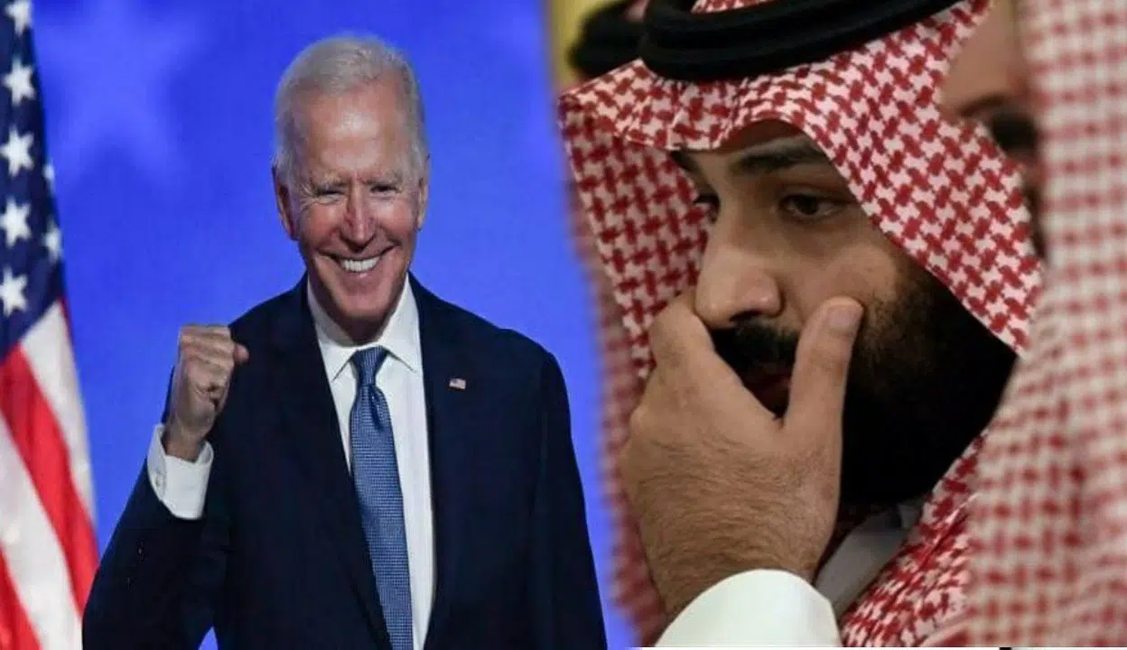 محمد بن سلمان وبايدن watanserb.com