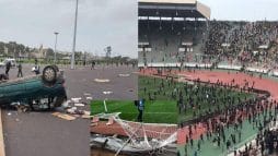 مباراة في المغرب تنتهي بأعمال شغب بين الجماهير ورجال الأمن watanserb.com