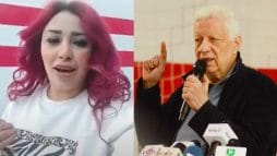 مرتضى منصور يطرد سيدة الشعر الأحمر و يمنع ذوات الثدي الكبير من دخول نادي الزمالك watanserb.com