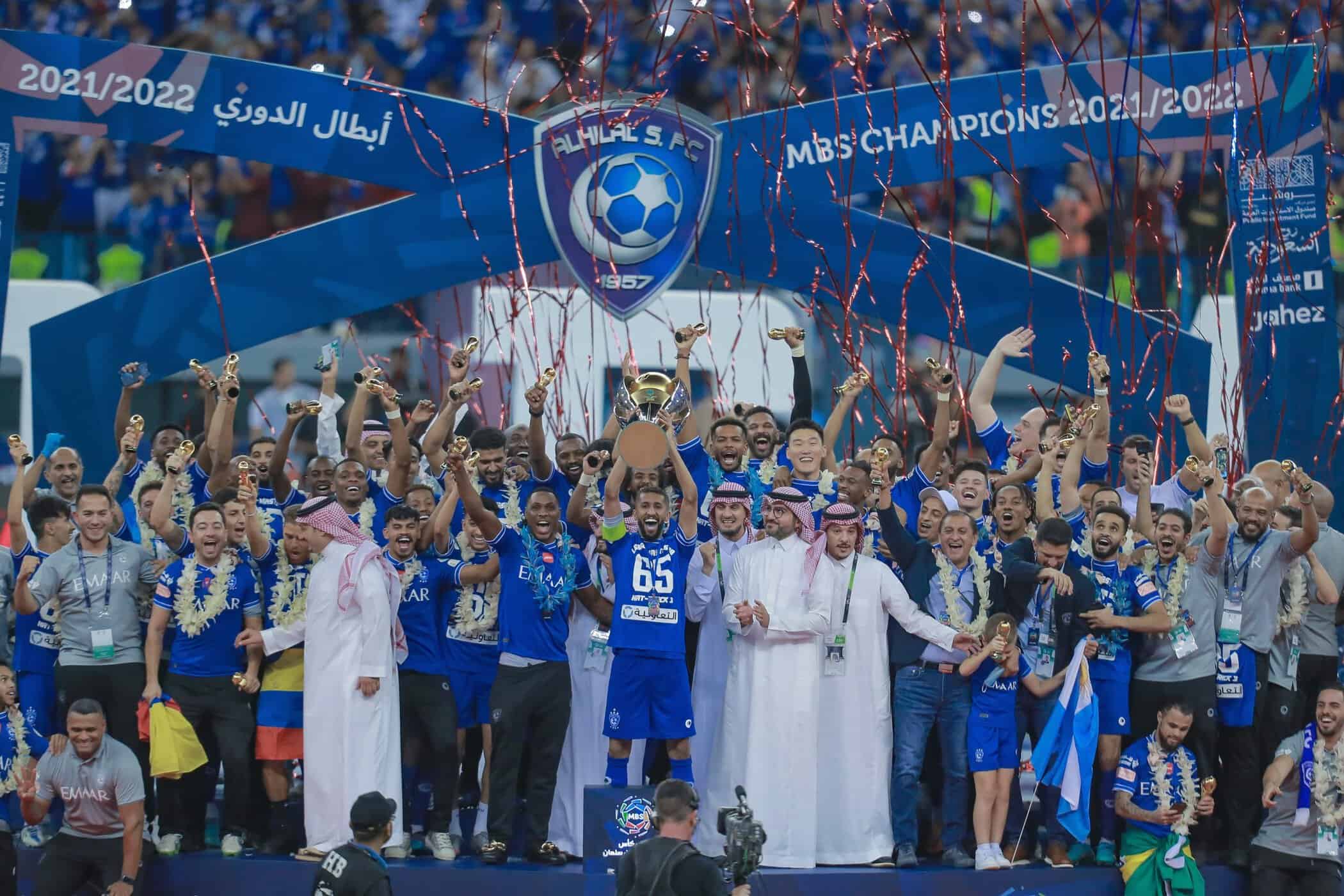 الهلال يتوج باللقب الدوري السعودي وأهلي جدة والفيصلي يهبطان watanserb.com