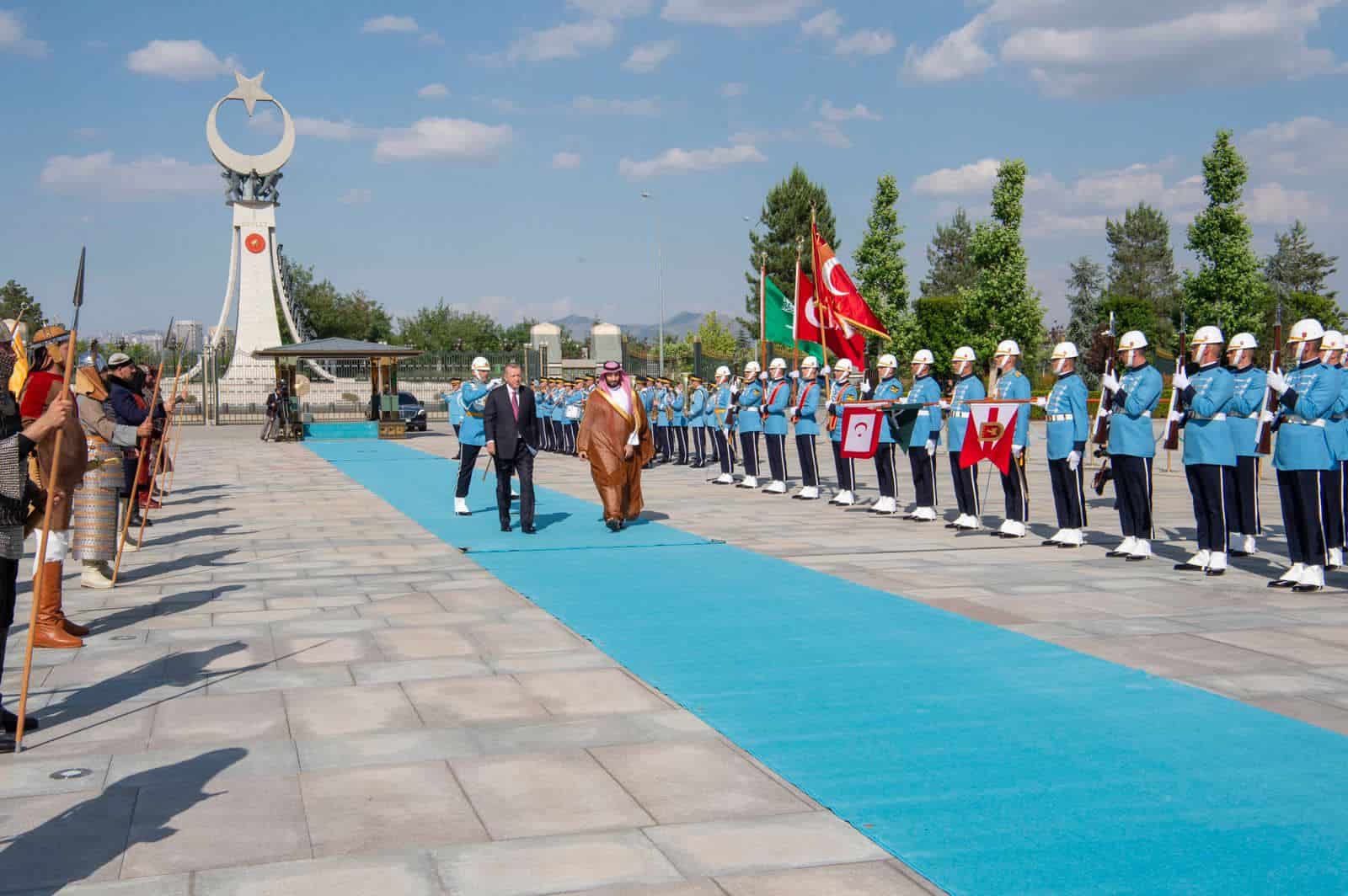 زيارة محمد بن سلمان لأنقرة