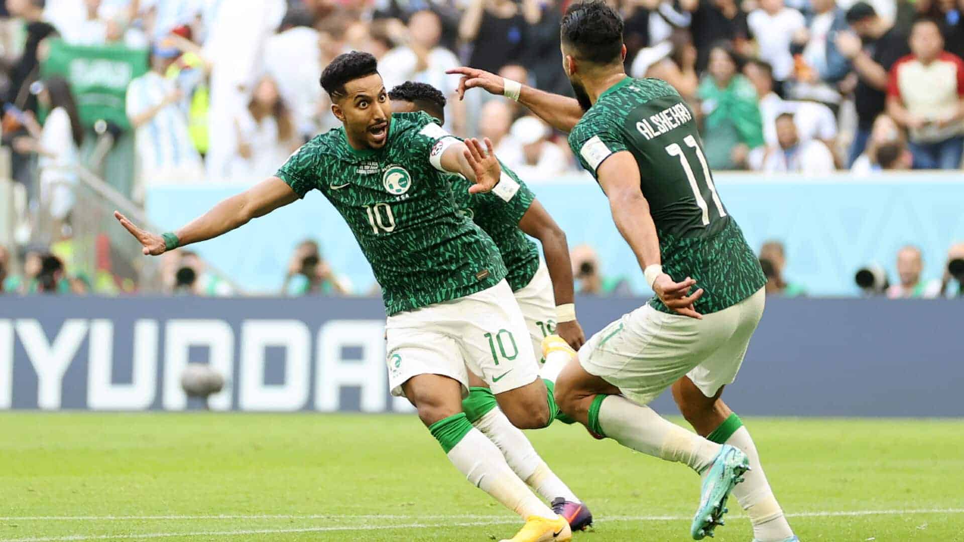 فوز المنتخب السعودي على الأرجنتيني watanserb.com