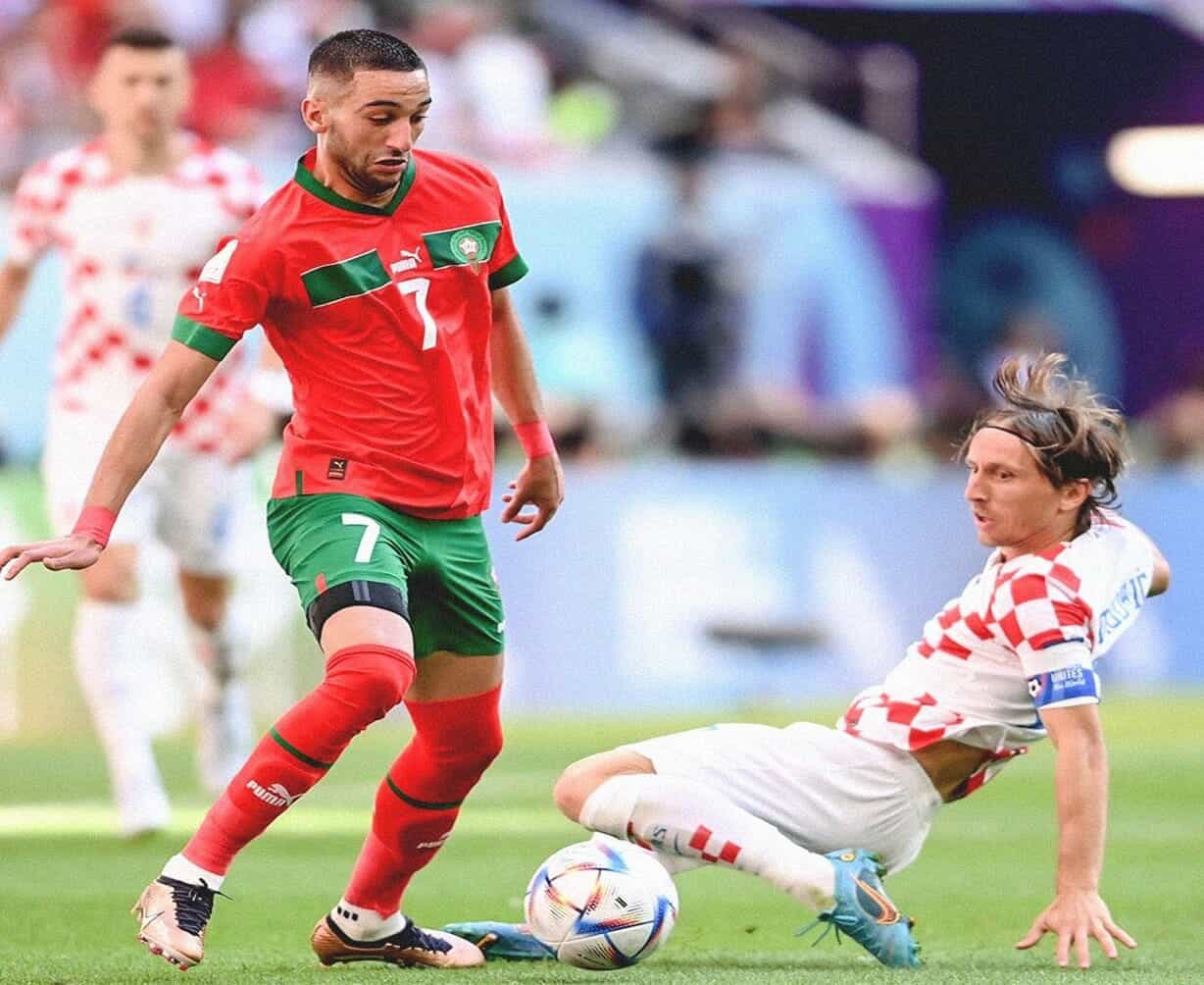 المغرب تفرض التعادل على وصيف كأس العالم كرواتيا watanserb.com