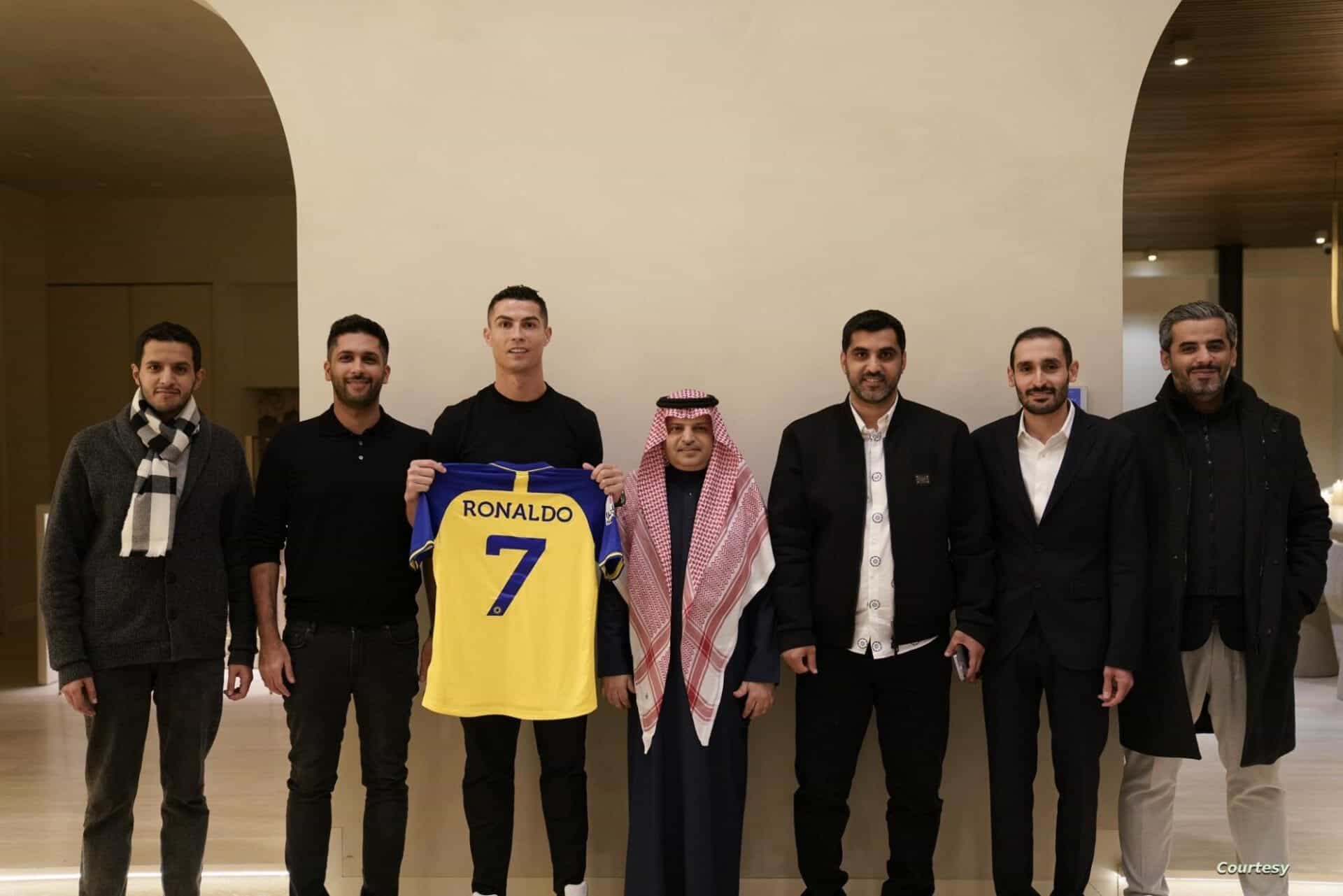 انضمام رونالدو نادي النصر السعودي