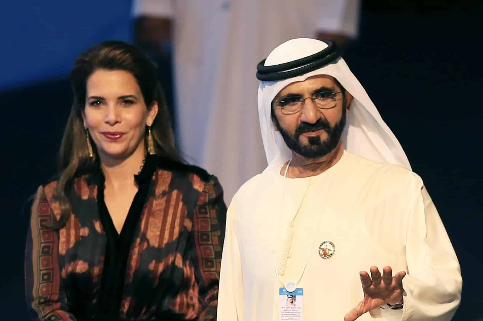 طلاق محمد بن راشد والأميرة هيا