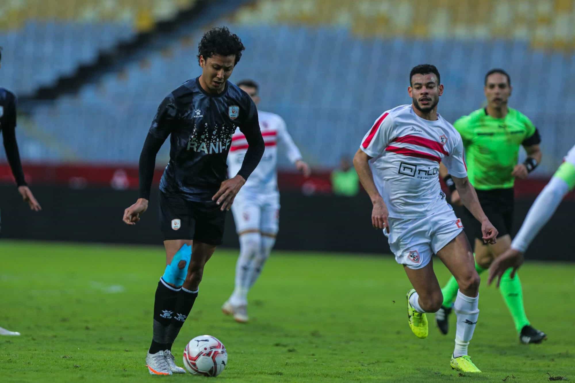 مباراة الزمالك أمام فاركو