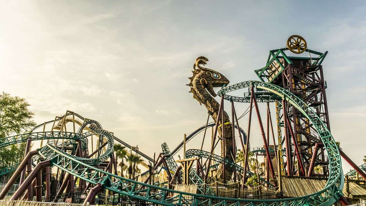 متنزه Busch Gardens في الولايات المتحدة الأمريكية