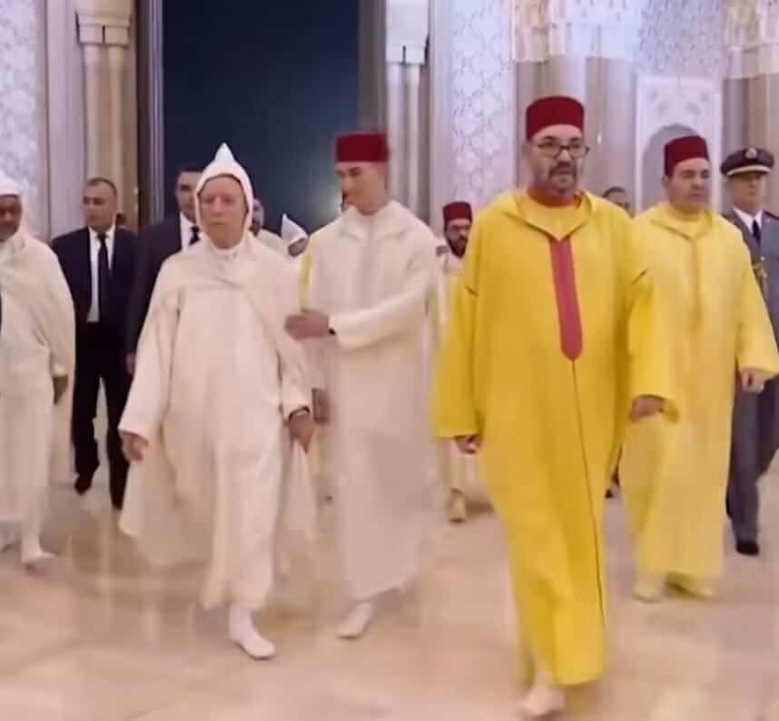 ولي عهد المغرب مولاي الحسن ووزير الأوقاف watanserb.com