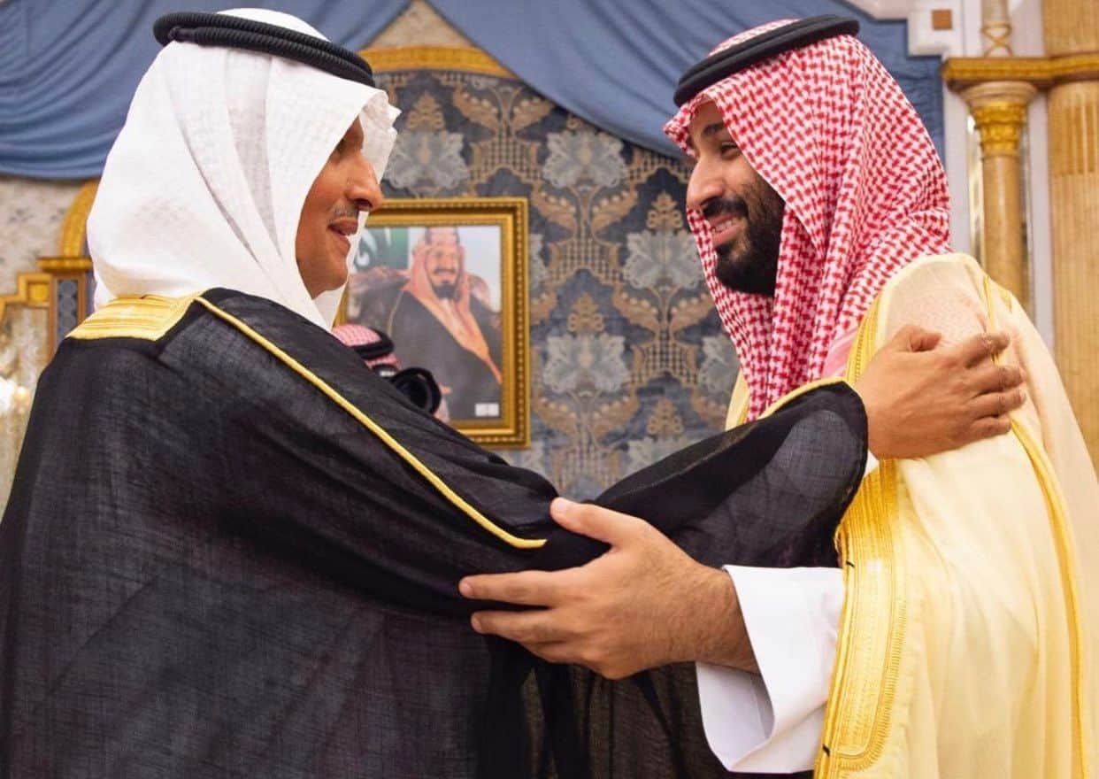 محمد بن سلمان وعبدالعزيز بن سلمان