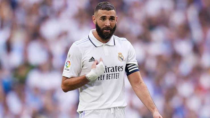 كريم بنزيما لاعب ريال مدريد السابق