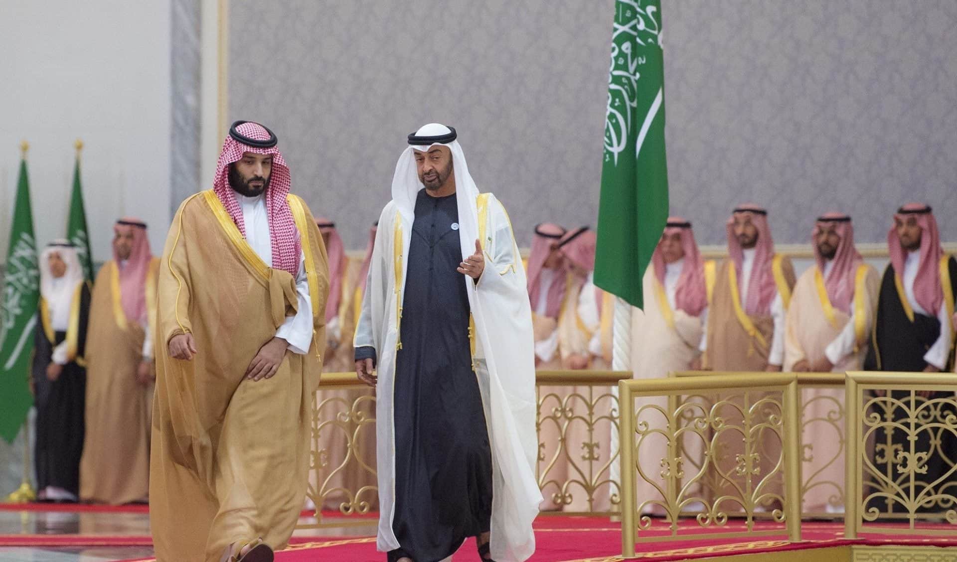 خلاف محمد بن سلمان ومحمد بن زايد