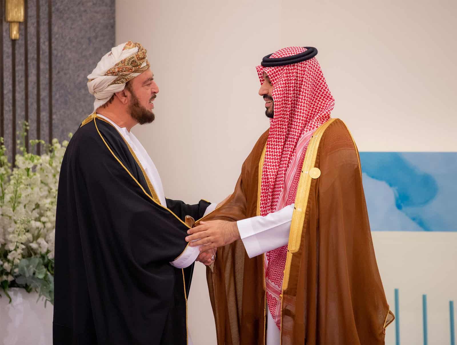 محمد بن سلمان واسعد بن طارق