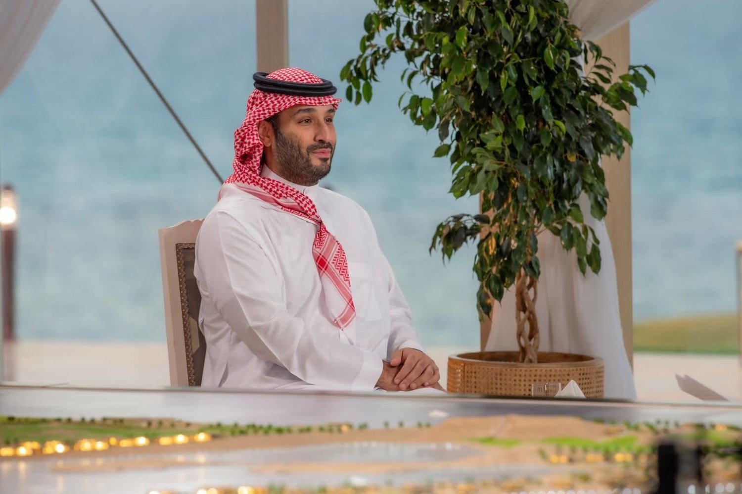 لقاء ولي العهد محمد بن سلمان مع فوكس نيوز