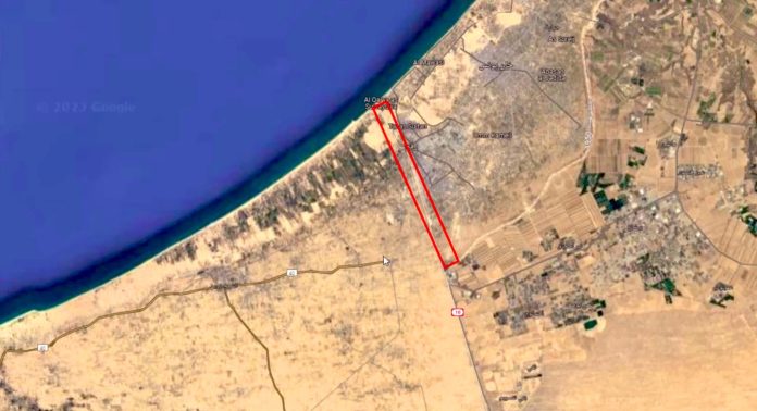 محور فيلادلفيا يمتد بين مصر وقطاع غزة بطول 14 كيلومتر