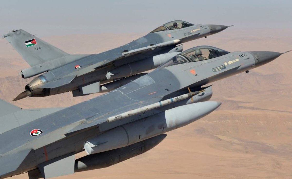 مشاركة الأردن في الضربات الجوية الأمريكية على العراق وسوريا
