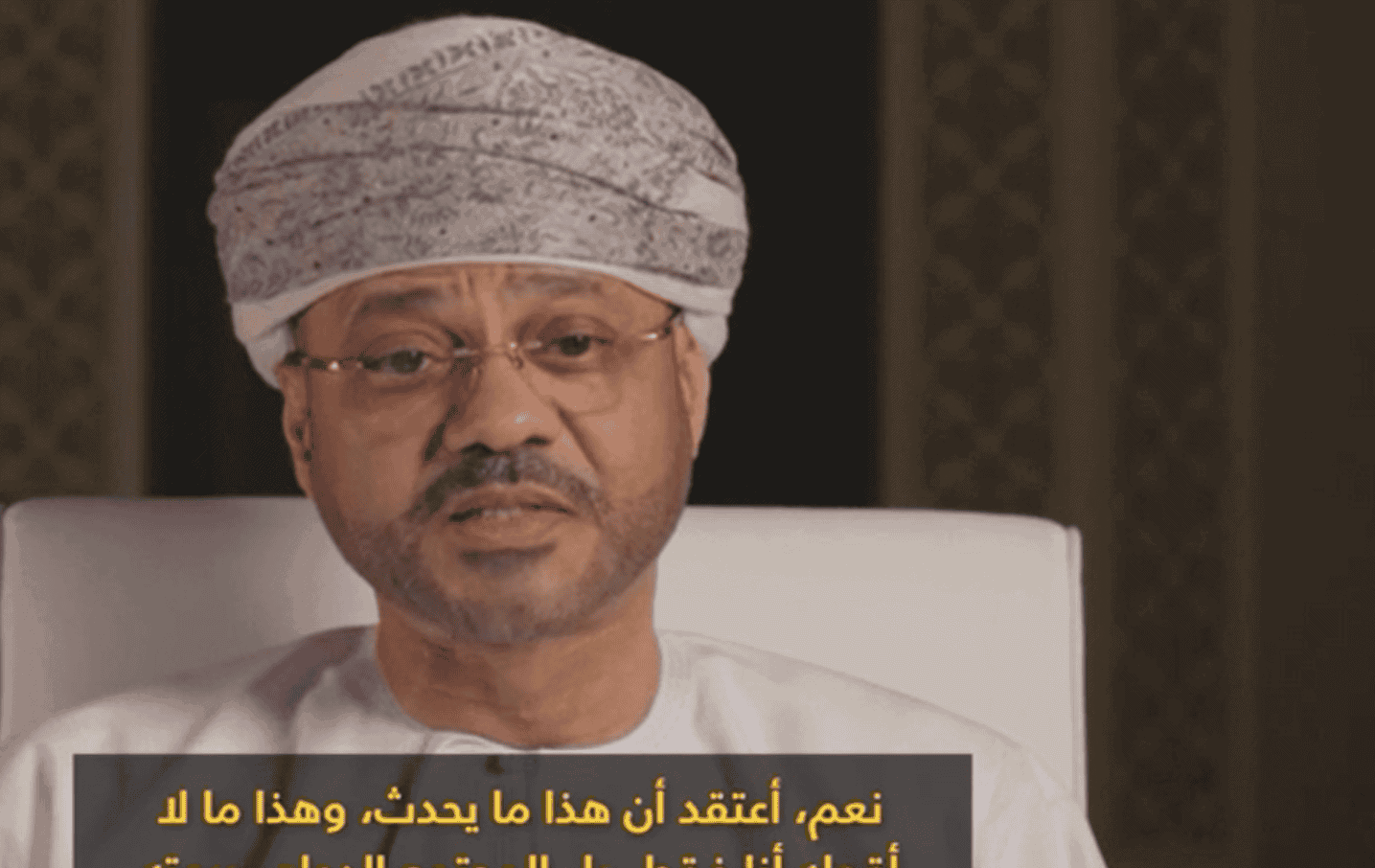 وزير خارجية عمان بدر البوسعيدي: "هناك فرصة للوصول إلى حل تاريخي وإنهاء المأساة في غزة"