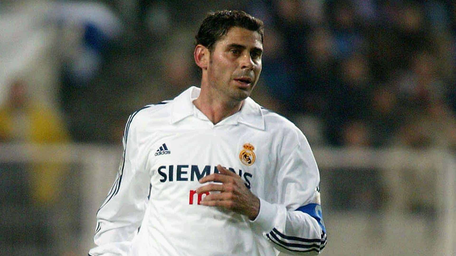 فرناندو هييرو نجم فريق ريال مدريد السابق