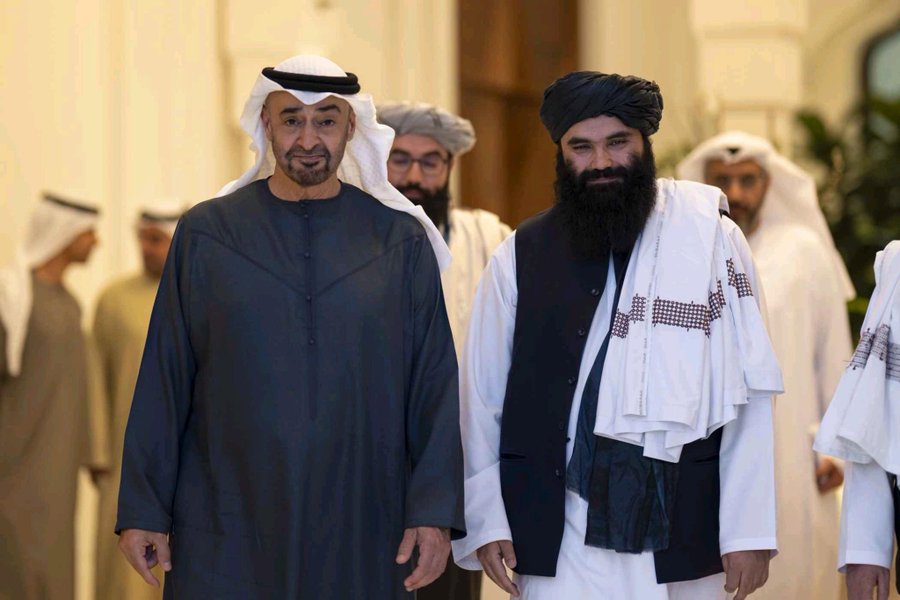 خليفة سراج الدين حقاني في الإمارات