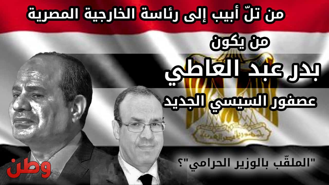 الوزير المصري الجديد بدر عبد العاطي