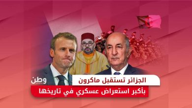 استعراض عسكري جزائري