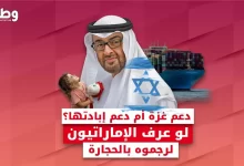 دعم محمد بن زايد لإسرائيل