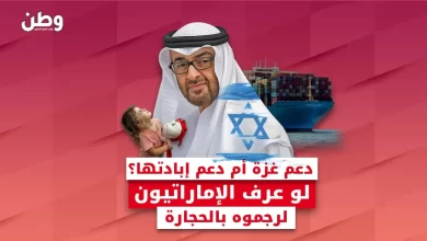 دعم محمد بن زايد لإسرائيل