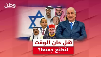 التطبيع العربي الإسرائيلي