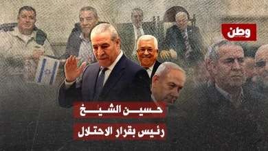 حسين الشيخ نائب محمود عباس