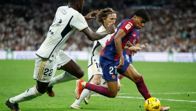 مباراة ريال مدريد وبرشلونة